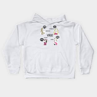 Virgo- Bravostrology series Kids Hoodie